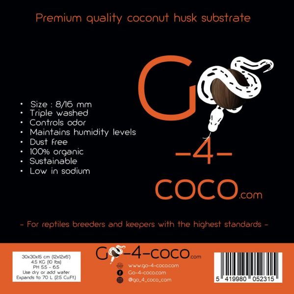 Go-4-coco - Premium Kokos Einstreu