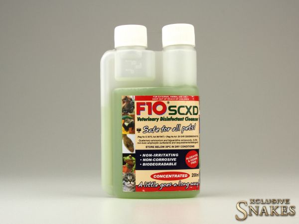 F10 SCXD Veterinary Disinfectant Cleanser 200ml